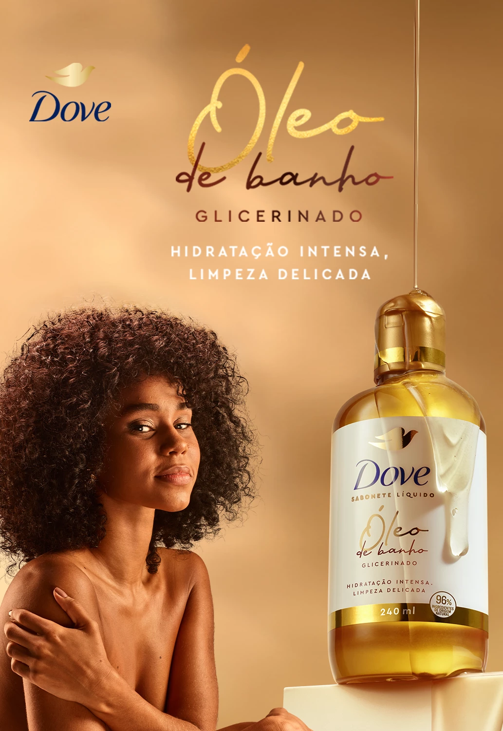 Óleo de banho Dove