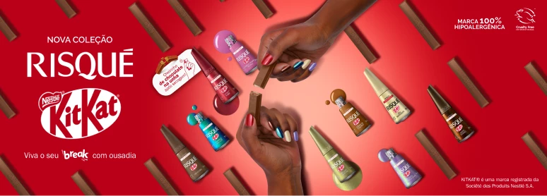 Nova Coleção Risqué KitKat